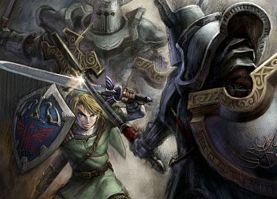 video games, Link, The Legend of Zelda, concept art - random desktop wallpaper