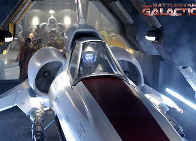 Battlestar Galactica, viper - desktop wallpaper