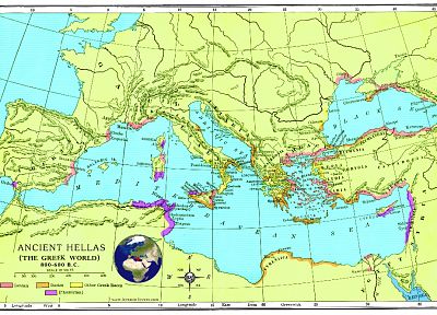 history, Greece, maps - desktop wallpaper