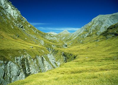 landscapes, nature, grass, hills - duplicate desktop wallpaper