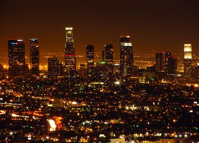 cityscapes, buildings, Los Angeles - random desktop wallpaper