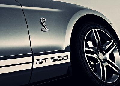 emblems, rims, Ford Shelby, By aarTuuRooo, Ford Mustang Shelby GT500 - random desktop wallpaper