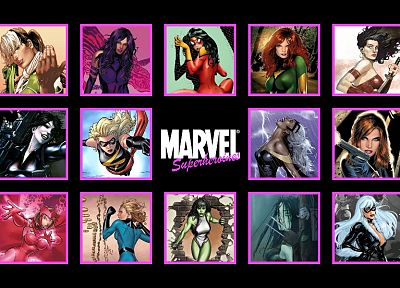 women, comics, Marvel Comics, comics girls - random desktop wallpaper