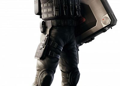 video games, military, weapons, gas masks, Resident Evil Operation Raccoon City - duplicate desktop wallpaper
