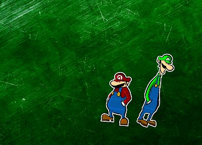 Mario, Mario Bros, Luigi - random desktop wallpaper