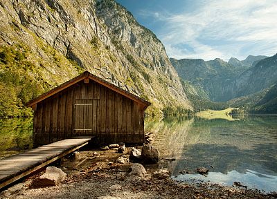 mountains, landscapes, nature, cabin - related desktop wallpaper