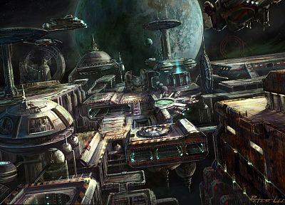 science fiction, StarCraft II - duplicate desktop wallpaper