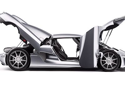 white, cars, Koenigsegg - duplicate desktop wallpaper