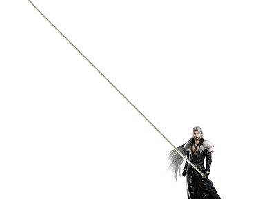 katana, Sephiroth - random desktop wallpaper