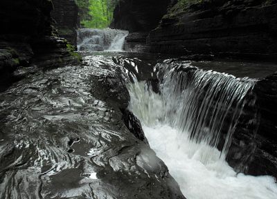 waterfalls, rivers - desktop wallpaper