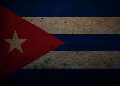 flags, Cuba - desktop wallpaper