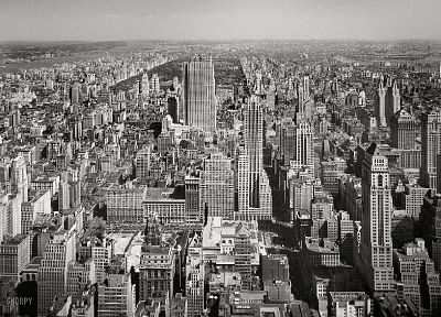 cityscapes, buildings, grayscale, skyscrapers, monochrome - related desktop wallpaper