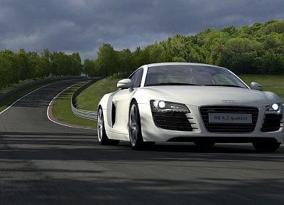 cars, Audi, Gran Turismo - duplicate desktop wallpaper