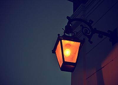 light, night, street lights - random desktop wallpaper
