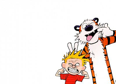 Calvin and Hobbes - random desktop wallpaper