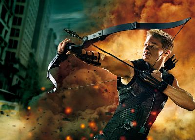 artwork, Hawkeye, Jeremy Renner, The Avengers (movie) - desktop wallpaper