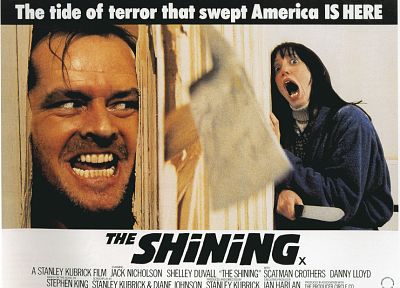 The Shining, Jack Nicholson - duplicate desktop wallpaper