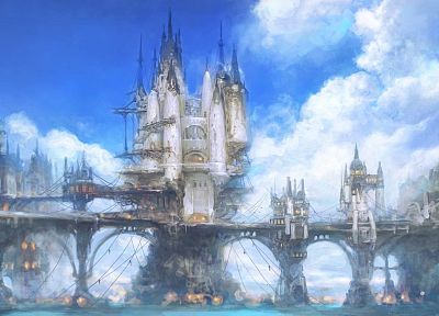 Final Fantasy XIV, artwork - duplicate desktop wallpaper