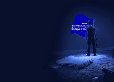 Blue Screen of Death - random desktop wallpaper