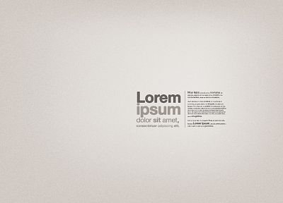minimalistic, text, typography, Spanish, latin, Lorem ipsum - random desktop wallpaper