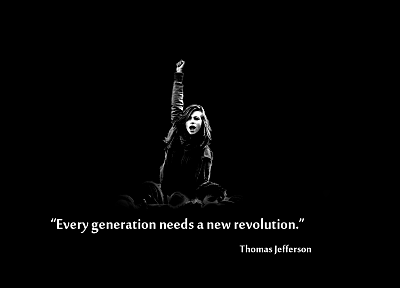 women, young, revolution, trolls, Thomas Jefferson - random desktop wallpaper
