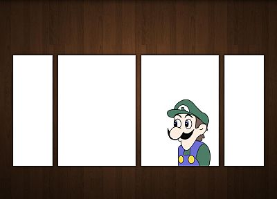 Luigi, weegee - random desktop wallpaper