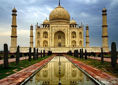 India, Taj Mahal, Persian, palace - random desktop wallpaper
