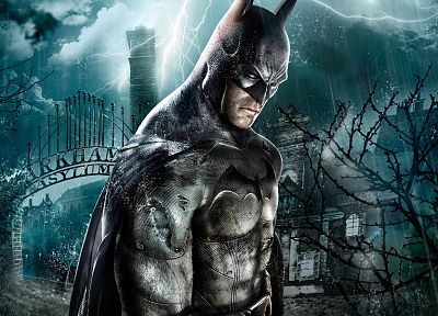 Batman, Arkham Asylum - duplicate desktop wallpaper