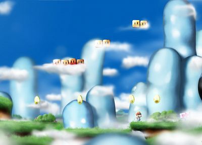 Mario - duplicate desktop wallpaper
