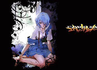 school uniforms, Ayanami Rei, Neon Genesis Evangelion - related desktop wallpaper