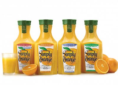 oranges, orange juice - duplicate desktop wallpaper