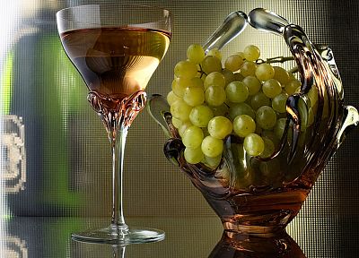grapes, wine - duplicate desktop wallpaper