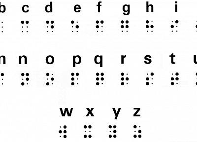 text, alphabet, ABC, Braille, white background - duplicate desktop wallpaper