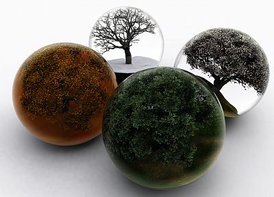 seasons, four seasons - desktop wallpaper