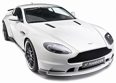 white, cars, Aston Martin, Hamann, Hamann Motorsport GmbH - random desktop wallpaper