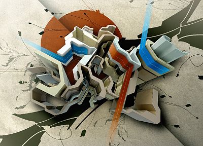 abstract - duplicate desktop wallpaper
