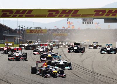 Formula One, race - random desktop wallpaper