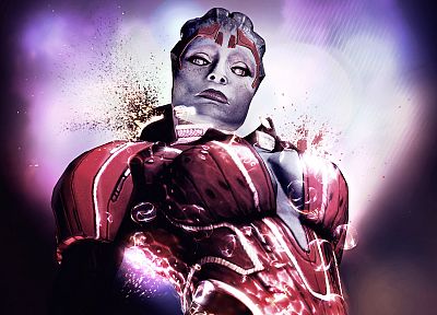 Mass Effect, Asari - duplicate desktop wallpaper