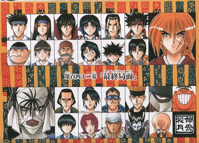 Rurouni Kenshin, Kenshin, manga - random desktop wallpaper