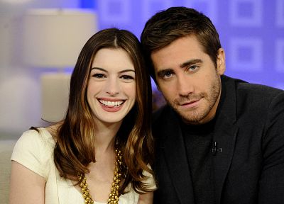 women, Anne Hathaway, film, Love and Other Drugs, Jake Gyllenhaal - duplicate desktop wallpaper