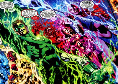 Green Lantern, DC Comics - random desktop wallpaper