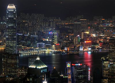 cityscapes, night, urban, buildings - related desktop wallpaper