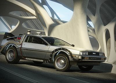 Back to the Future, DeLorean DMC-12 - related desktop wallpaper