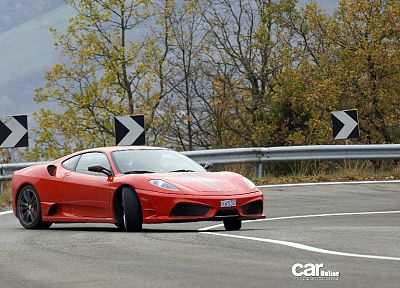 cars, Ferrari F430, drifting - desktop wallpaper