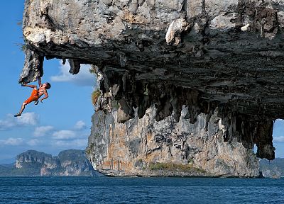 climbing, nature, sports - duplicate desktop wallpaper
