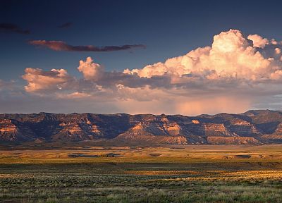 mountains, landscapes, nature, Utah, skyscapes - desktop wallpaper