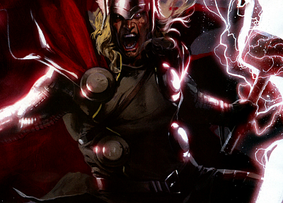 Thor, Marvel Comics - duplicate desktop wallpaper
