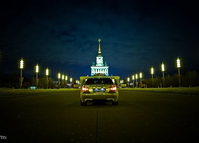 BMW, cars, Russia, gold, vehicles, BMW 5 Series, BMW E60, German cars, smotra - random desktop wallpaper