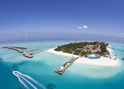 ocean, Maldives, islands, overview, scenic, oceans, aerial, aerial photography - duplicate desktop wallpaper