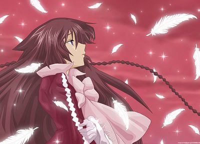 feathers, Pandora Hearts, anime, Alice (Pandora Hearts), anime girls - desktop wallpaper
